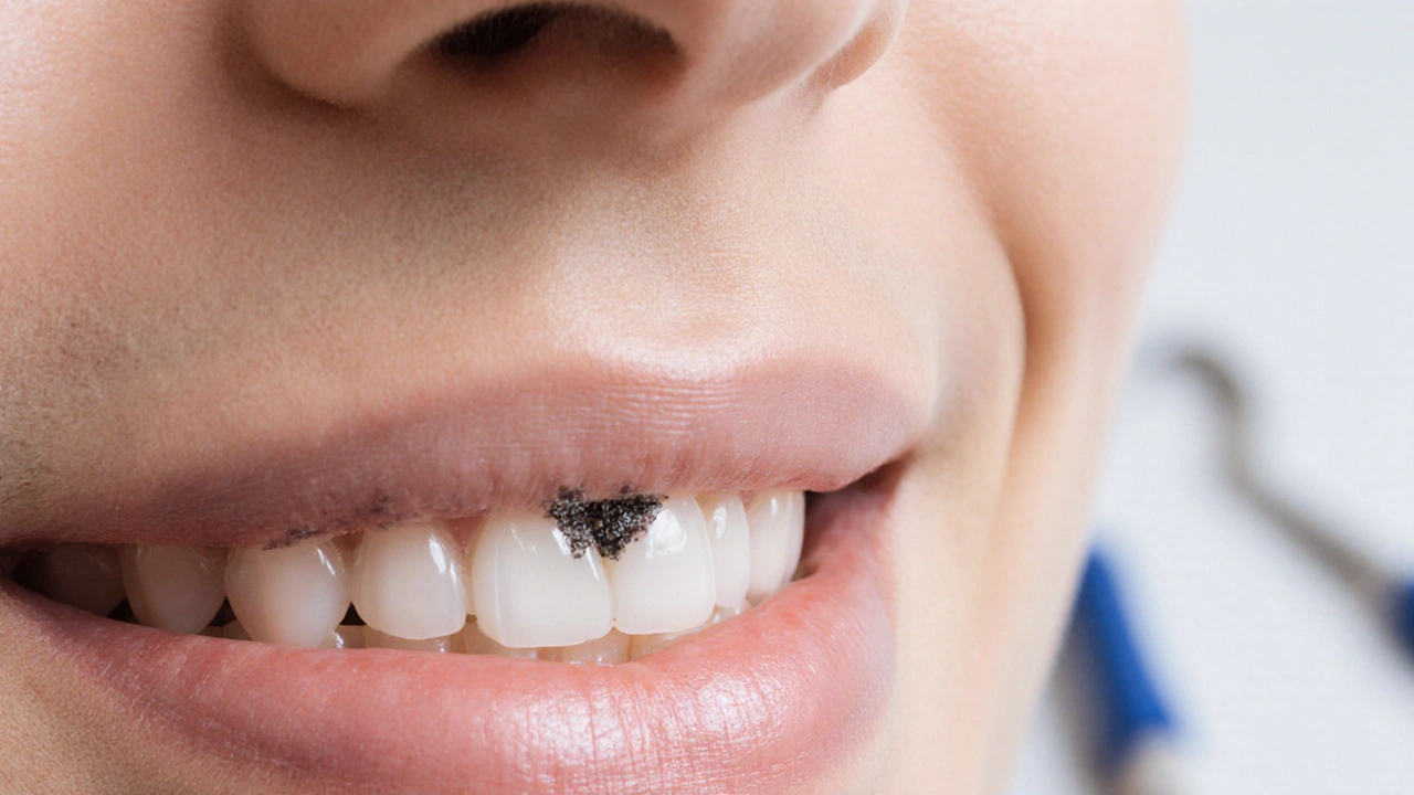 Zubní kámen pod dásní: jak ho odstranit a udržet bílé zuby