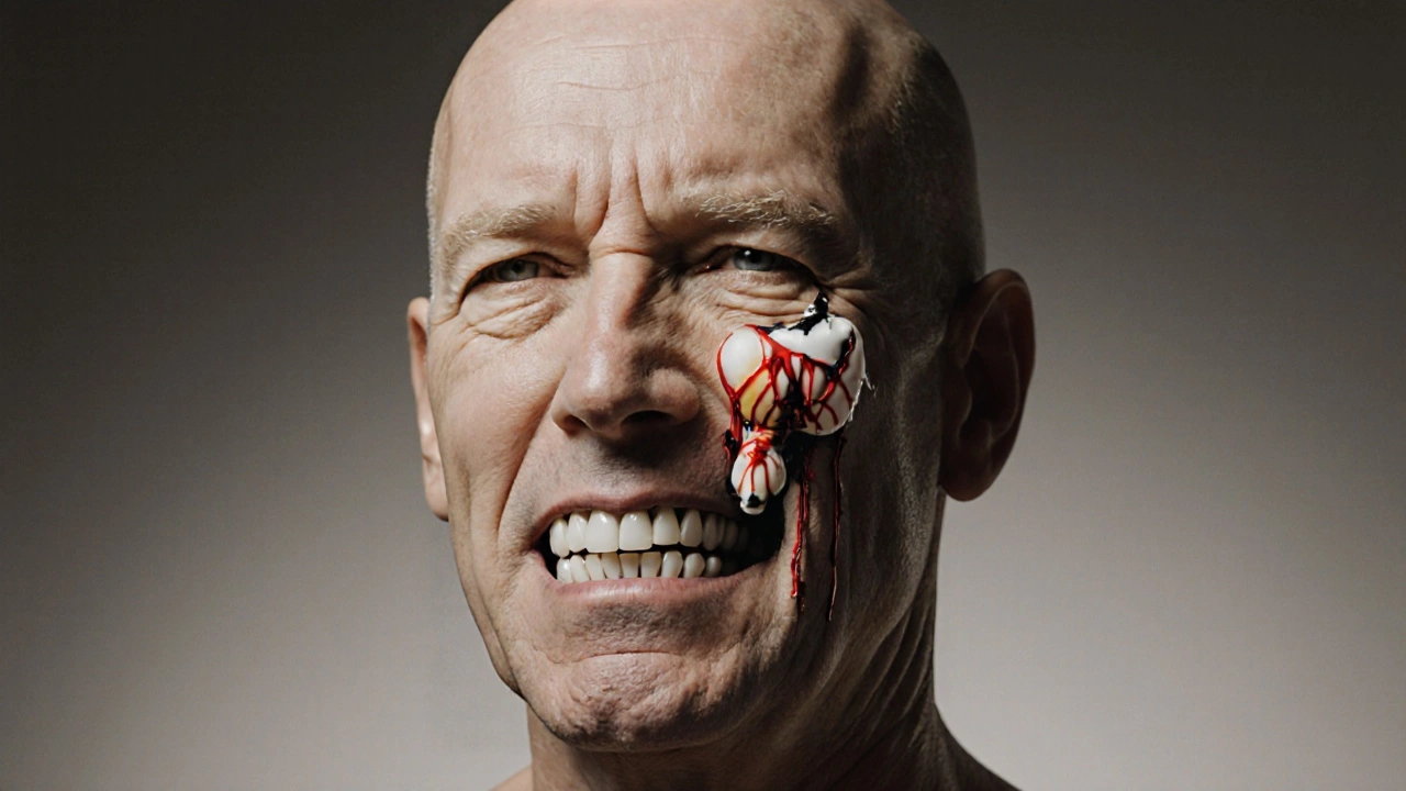 Chybějící zub způsobuje rozpad čelisti a šíření zánětu k srdci.