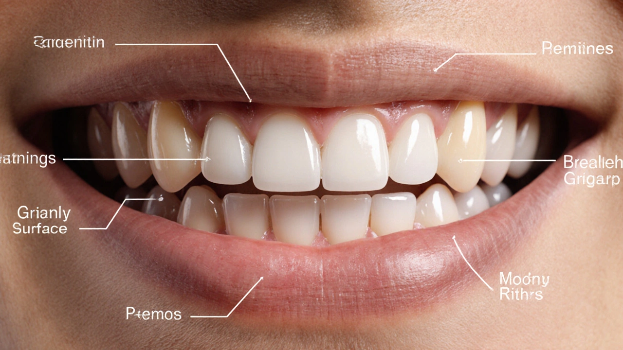 Názvy jednotlivých zubů a jejich vliv na celkové zdraví