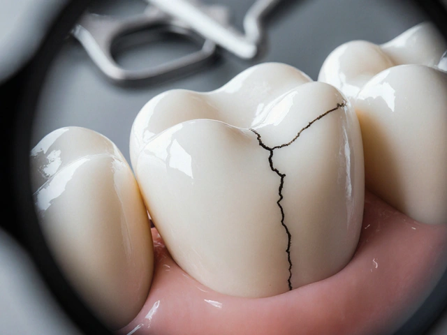 Prasklá zubní sklovina: příznaky, příčiny a jak se léčí