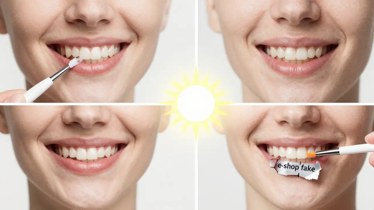 Kvadrantový přehled alternativ k fazetám: bělení, kompozit, alignery a nebezpečné náplastky