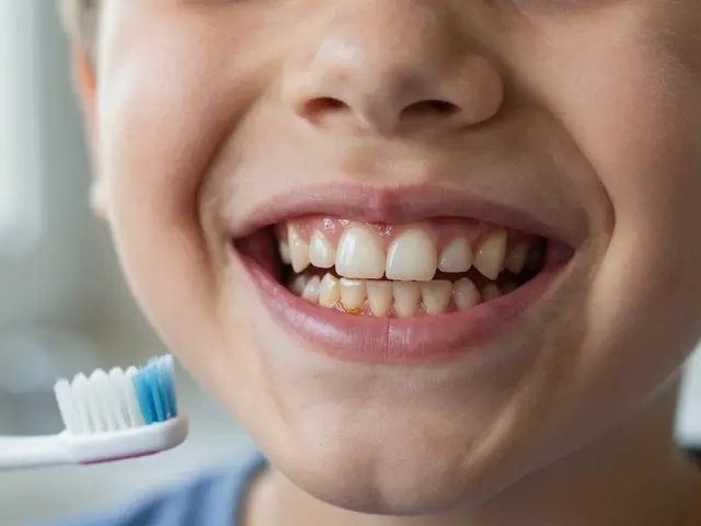 Jak vypadá zubní kámen u dětí a jak ho poznat?