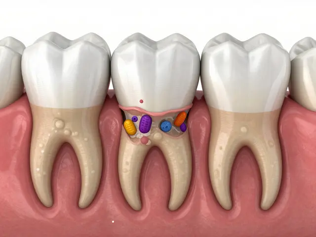 Jak vypadá paradontoza? Příznaky, průběh a co se děje pod dásněmi