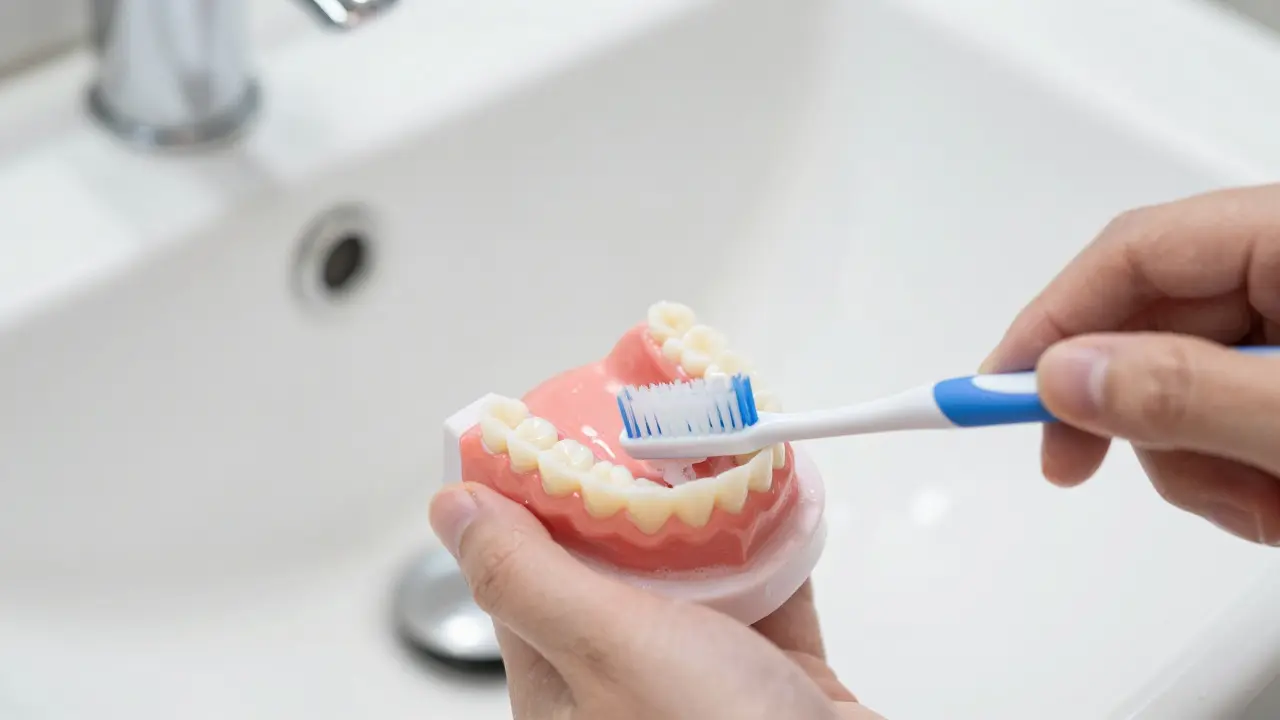 Jak vyčistit protézu: Kompletní průvodce péčí o nasazovací zuby