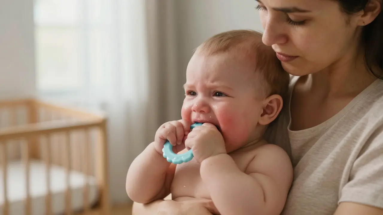 Jak poznat, že dítěti roste zub: Příznaky, péče o dásně a tipy s Curaprox kartáčky