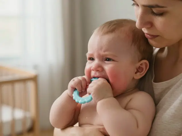 Jak poznat, že dítěti roste zub: Příznaky, péče o dásně a tipy s Curaprox kartáčky